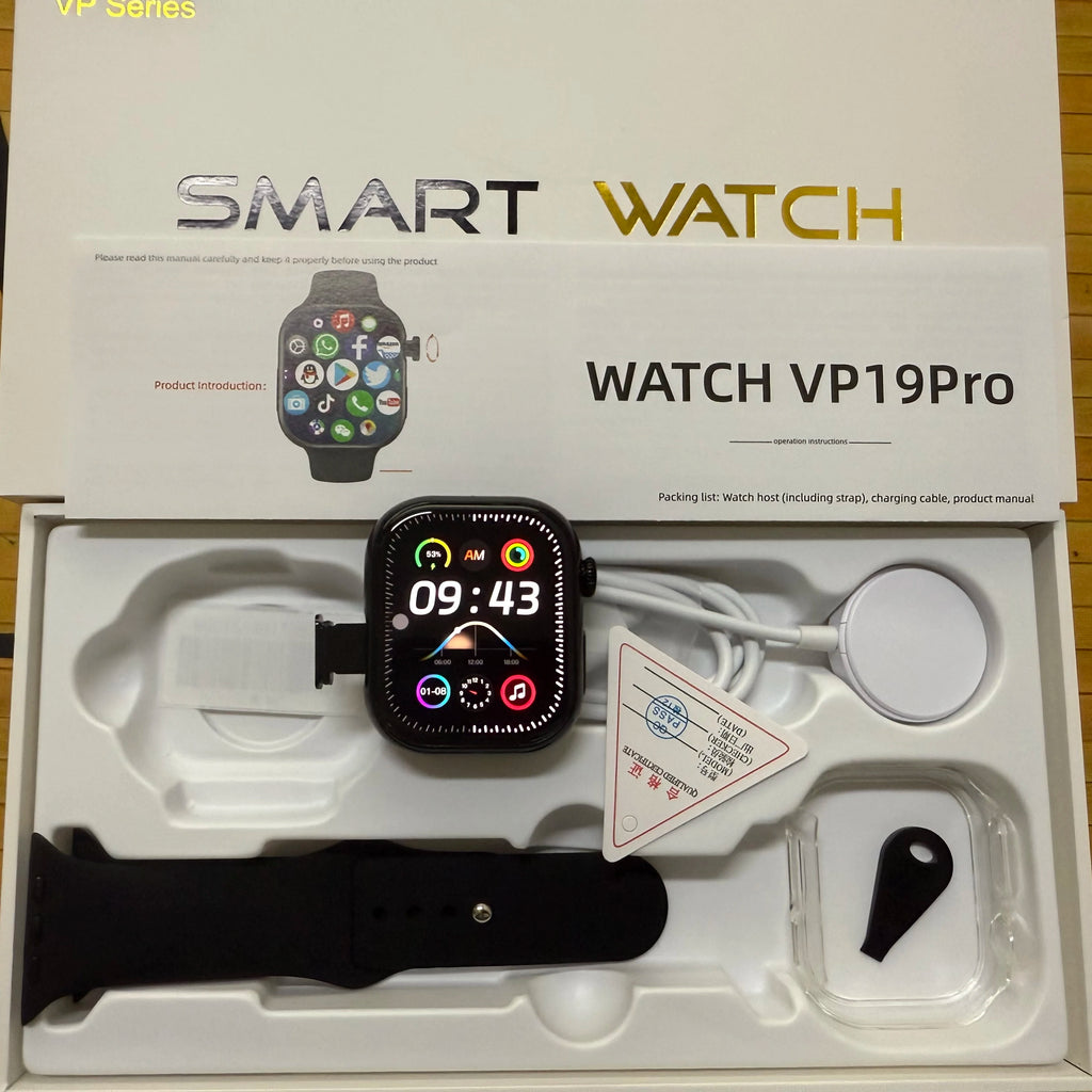 5G LTE VP19 Pro Android 10.0 S11 Smart Watch 2.29'' AMOLED Display Smartwatch With 80W Pull-out Camera Face/Fingerprint Unlock
