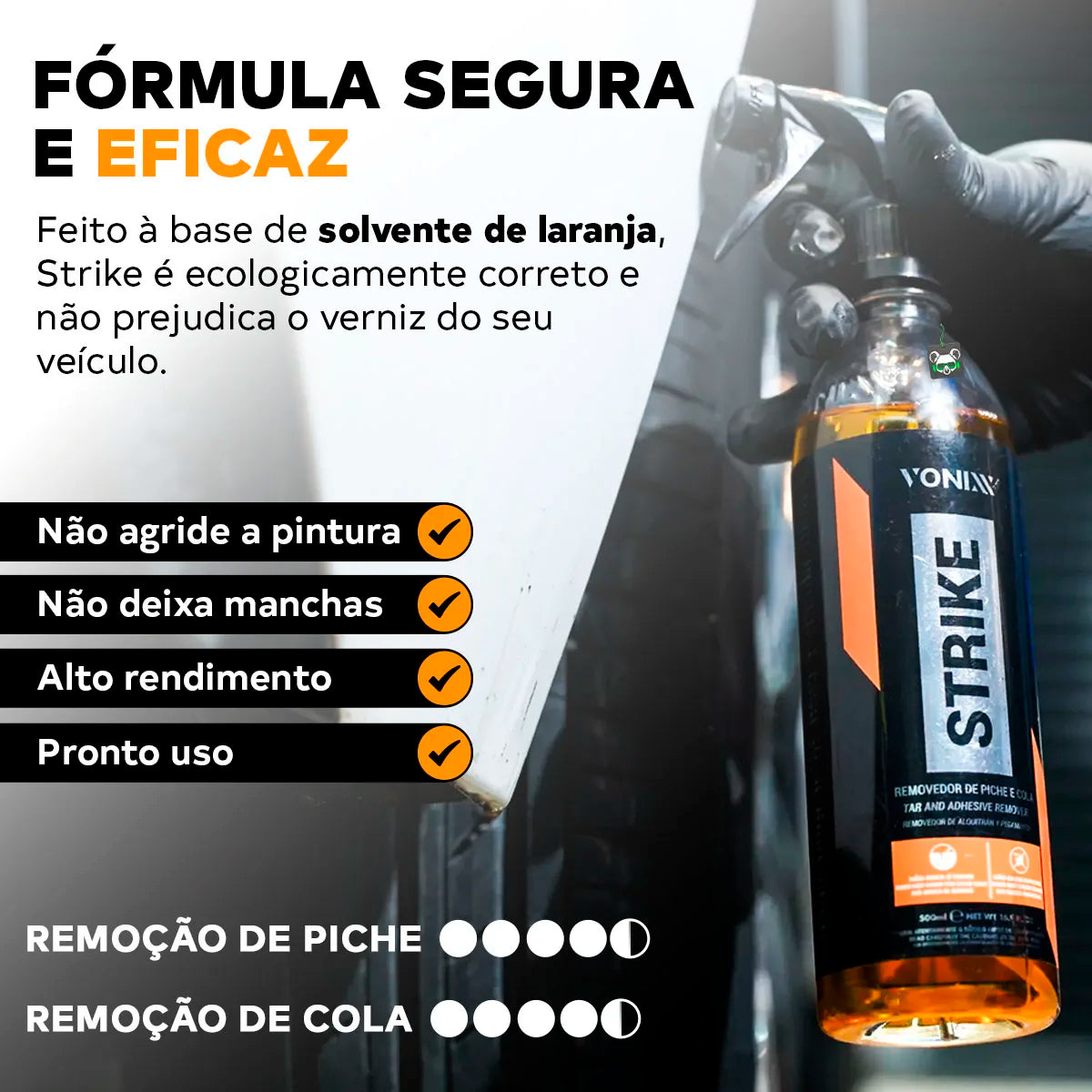 Remover Paste Glue Adhesive Asphalt Strike 500ml Vonixx