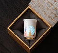 Chinese Style Dunhuang Buddhist Luminous Ceramic Tea Cup Personal Master Cup Household Drinking Gift Teacup