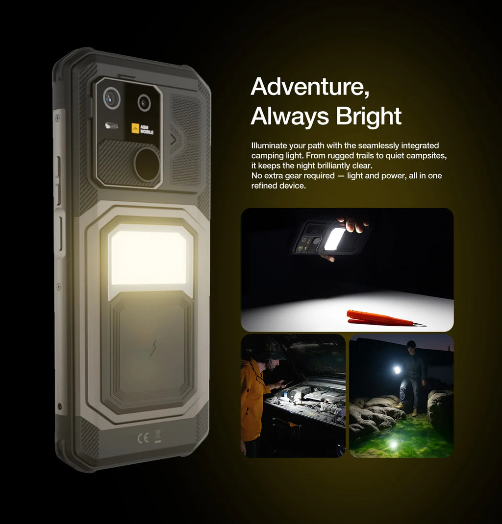 AGM G3 PRO 5G Rugged Phone 512GB ROM +24(12+12)GB RAM Thermal Imaging Camera Smartphone Android15 Fast Charge  Wireless Charging