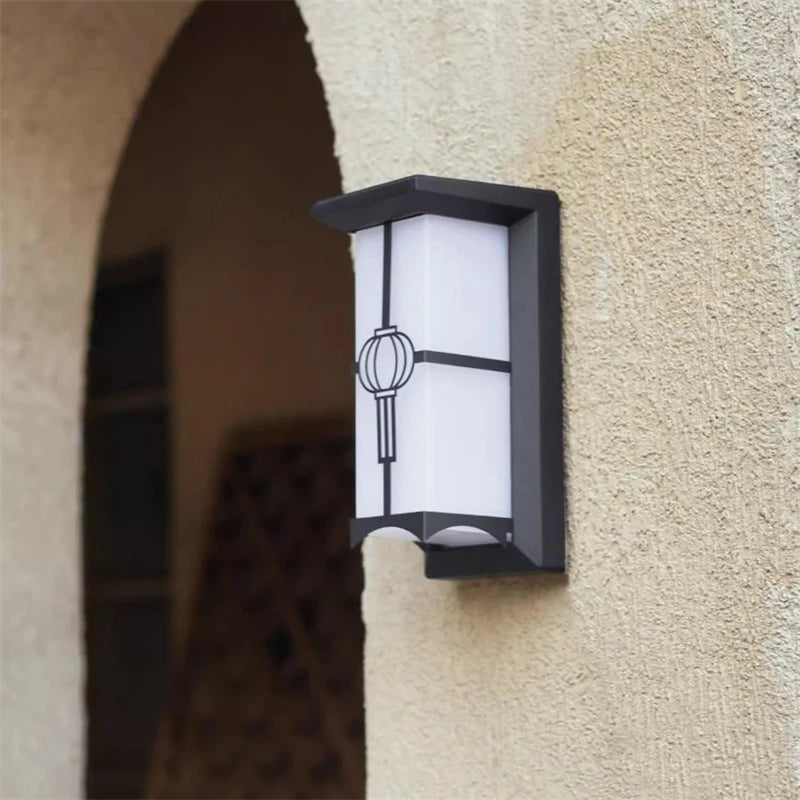 12W/18W LED Outdoor Wall Lamp Plastic/Aluminum Front Door Waterproof IP65 Sconce Garden Patio Terrace Home Wall Lighting Fixture