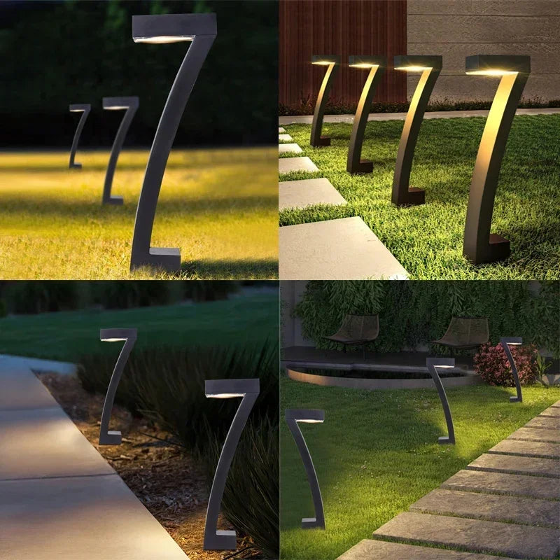 4/8Pcs 6pcs Solar Pathway Lights Outdoo IP65 Waterproof Lawn Light Solar Landscape Lighting  Walkway Patio Driveway Yard Decor