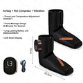 Electric Airbag Compression Foot Massager Airbag Kneading Foot Massage Vibration Warm Massage Feet Deep Relax Foot Ankle Brace