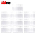 10-500PCS Shower Cleaning Brush Bathroom Micro Nylon Brush Nozzle Anti-blocking Cleaning Tools Bathroom Accessories