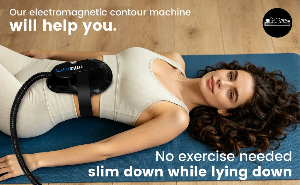 Myoslim 6500W 15T 200HZ EMS Neo RF Nova Body Sculpting Machine For Muscle Development Fat Burning Weight Loss Muscle Stimulation