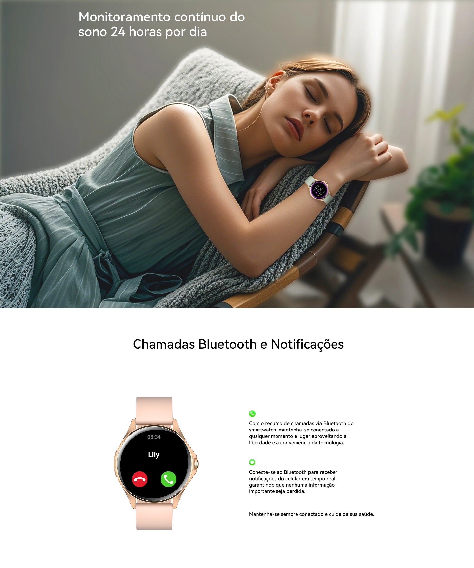 Free Envío Mujeres Señora Regalo Deporte Fitness Reloj Heart Frecuencia Monitor Waterproof Smart
