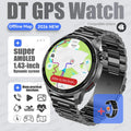 NEW 4G Memory GPS Offline Map Position Smart Watch Built-in App Market Game Compass Waterproof Swim Watches Sports Fashion Watch