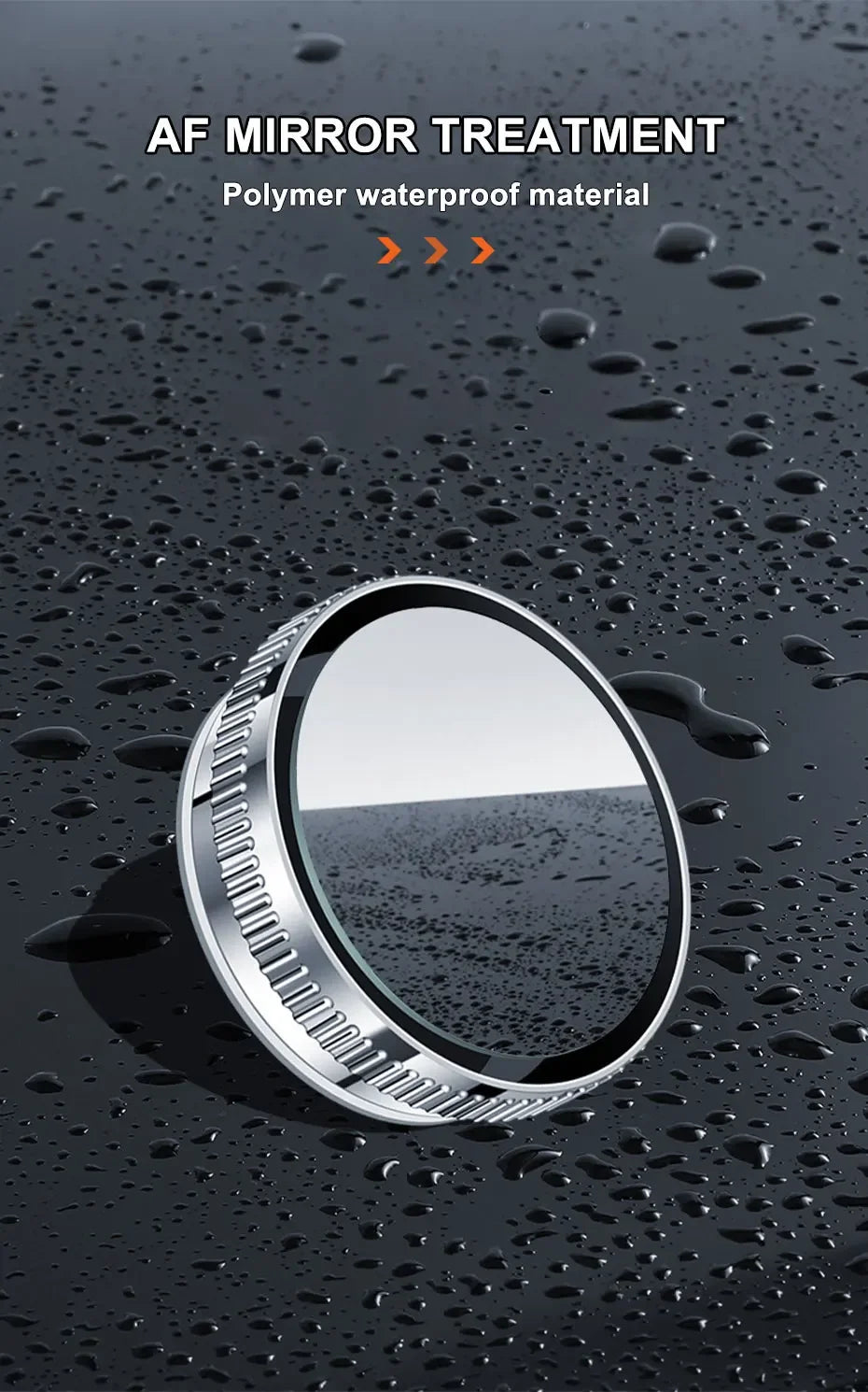 SEAMETAL 2pcs Wide Angle Car Blind Spot Mirrors 360 Adjustable Car Auxiliary Rearview Mirrors HD Suction Cup Small Round Mirror