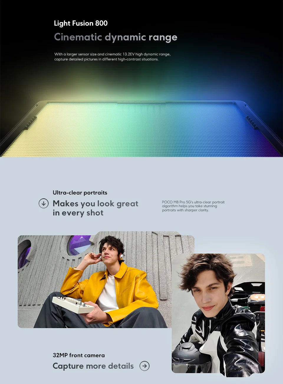 Global Version POCO M8 Pro 5G Snapdragon 7s Gen 4 Smartphone 6.83" AMOLED Display 50MP Camera 6500mAh Battery POCO Cellphone
