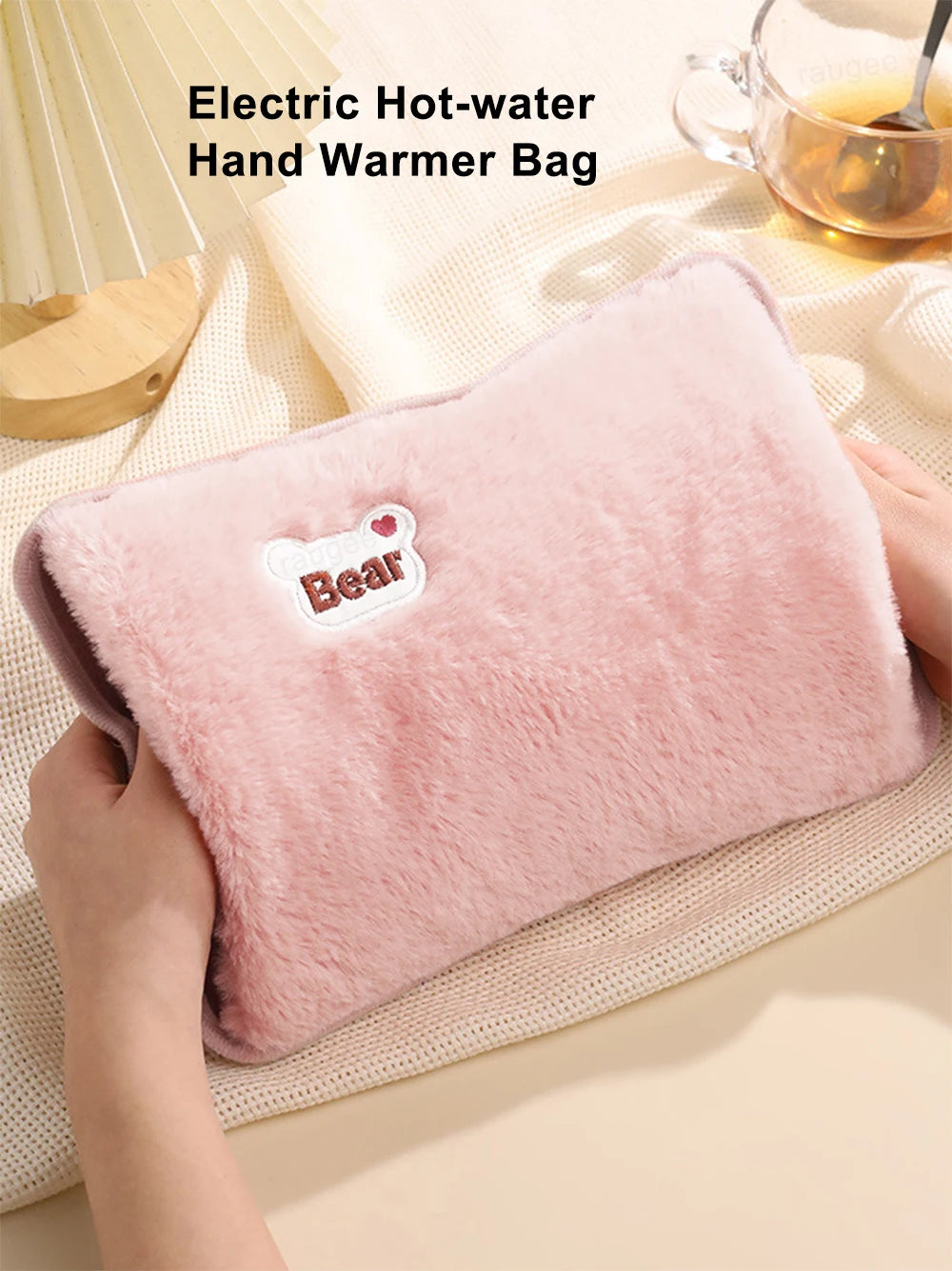 Electric Hot Water Bag Winter Portable Soft Electric Hand Warmer Rechargeable Reusable Explosion-Proof Warming Hand Pillow
