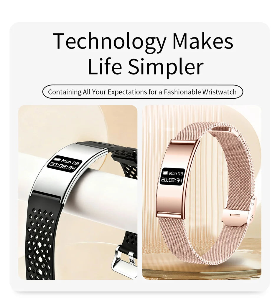 Men Women Smart Bracelet Heart Rate Sleep Monitor Health Smart Band Waterproof Sports Fitness Tracker Smartwatch For Android iOS