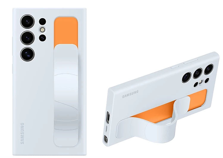 Original officia Samsung S24 Ultra Silicone Protective case with stand and wrist strap thin shockproof authentic EF-GS928