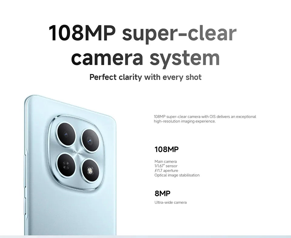 Global Version Redmi Note 15 5G Smartphone 5520mAh 45W Battery 108MP Main Camera 6.77" 120Hz AMOLED Display Xiaomi Cellphone