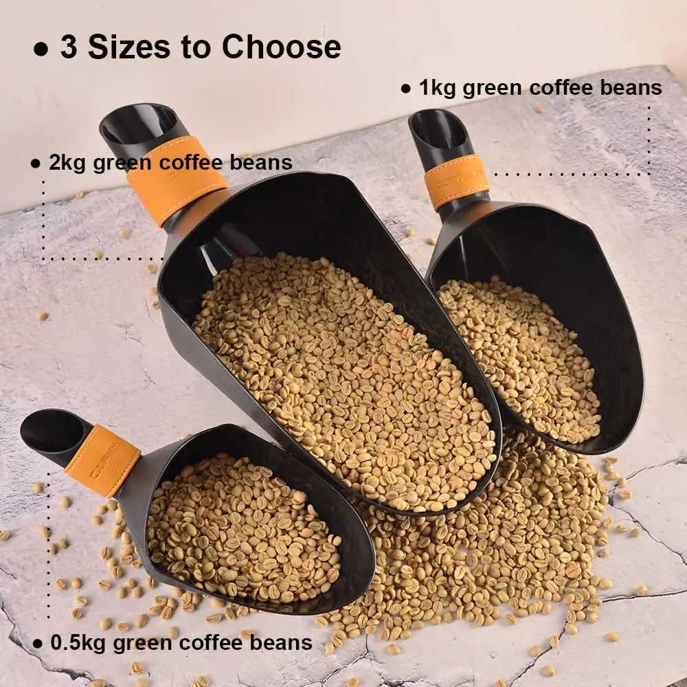 CAFEMASY Kitchen Accessories Large Container Shovel For Coffee Bean Flour Ice Cubes Capacity Measuring Tool Scoops 500g 1kg 2kg