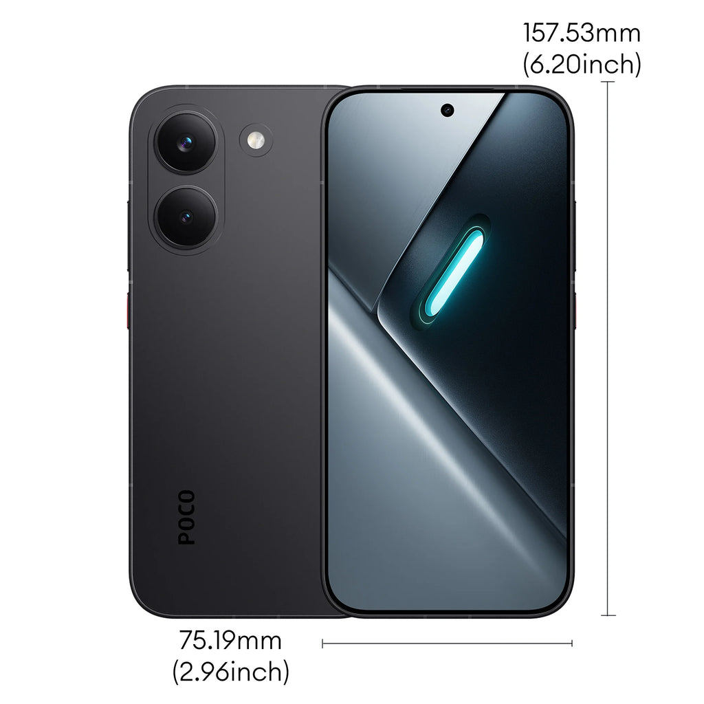 POCO X8 Pro 5G 8+512GB Global Version 6.59" 1.5K 120Hz Display Dimensity 8500-Ultra 50MP Camera 6500mAh 100W HyperCharge IP68