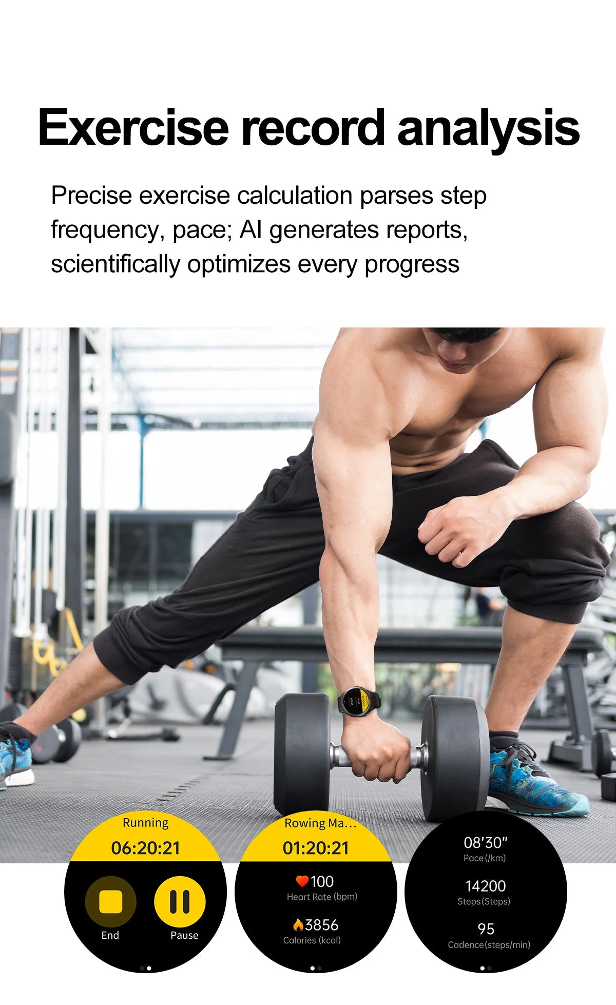 2026 New Body Fat Analysis Health Smart Watch ECG+PPG Uric Acid Blood Pressure Blood Oxygen Clock Call Smart Watch For Men Women