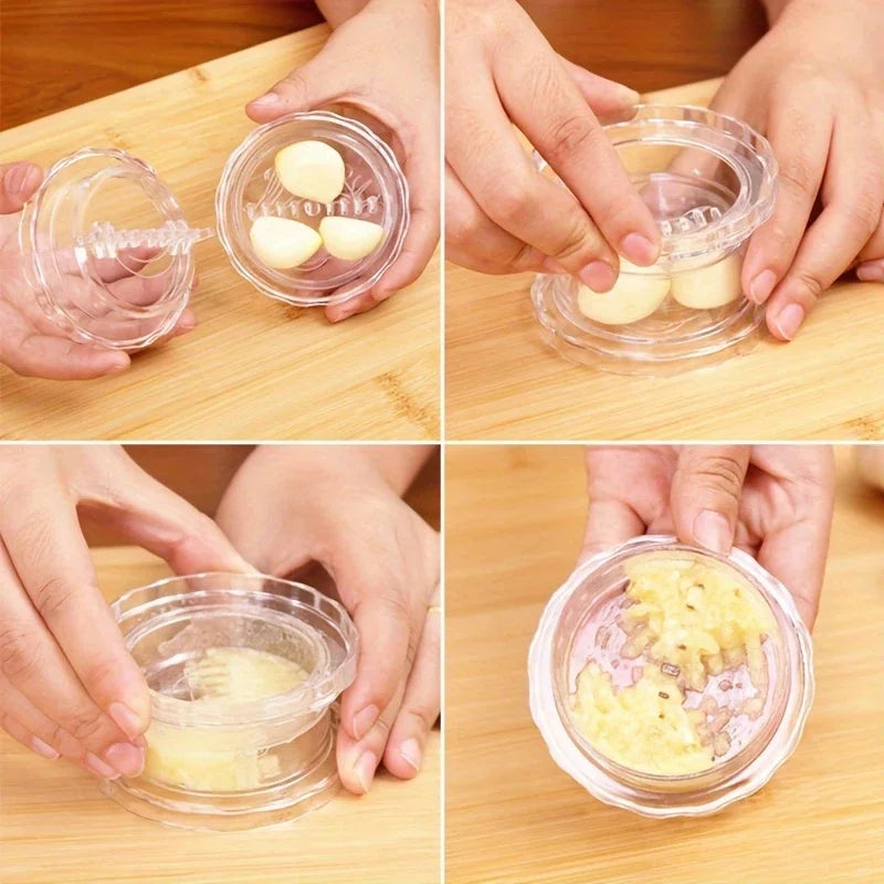 Kitchen Multifunctional Garlic Crusher Manual Garlic Press Roll Crusher Chopper Home Appliance Kitchen Gadgets Accessori