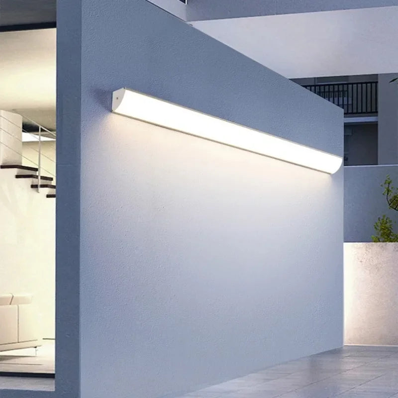 LED waterproof wall lamp IP65 waterproof outdoor wall washing lamp villa courtyard garden door lamp external wall lamp lighting