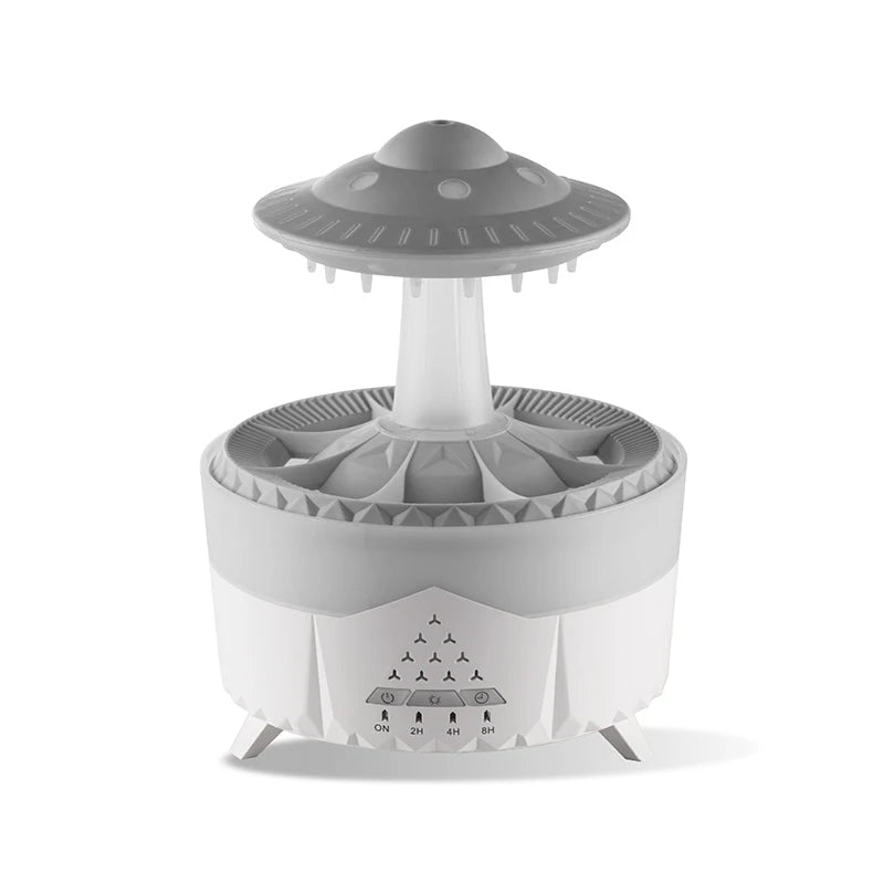 UFO Raindrop Humidifier Water Drop Air Humidifier USB Aromatherapy Essential Oils Aroma Air Diffuser Household Mist Maker Home D