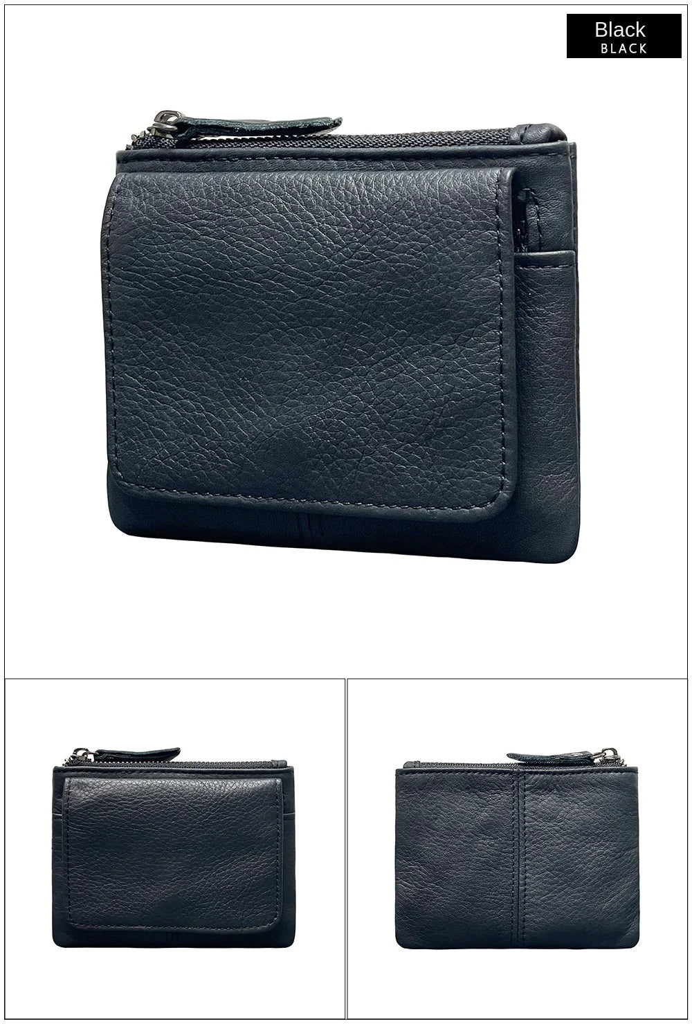 New Cow Leather Women's And Men's Card Bag Coin Purse Slim Credit Card Holder Wallet For Men and Women ID Card Pocket