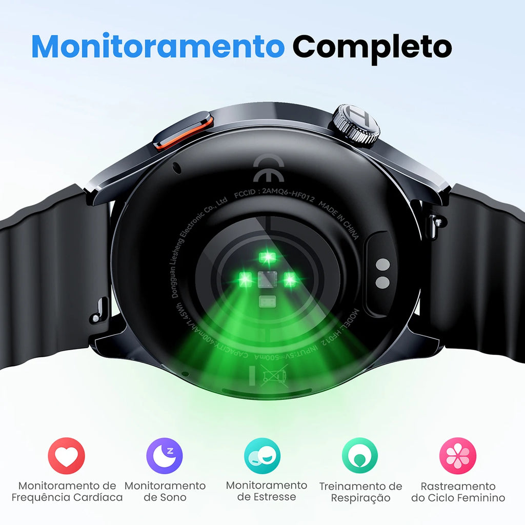 HAYLOU Watch 4S GPS Smartwatch 1.43” HD AMOLED Display 5 Satellite GPS Positioning 120+ Workout Modes Sport Fitness Smart Watch