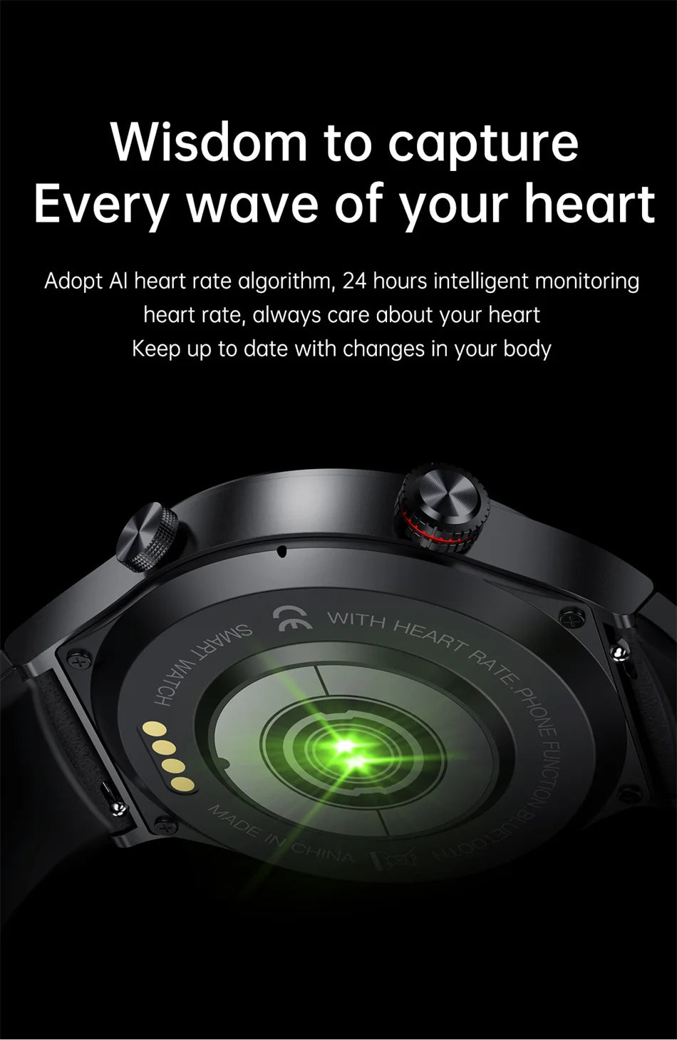 2026 Fashion Smartwatch HD Touch Heart Rate Bluetooth Call Sleep Monitoring NFC Weather Sport Mode Smart Watch For Android IOS