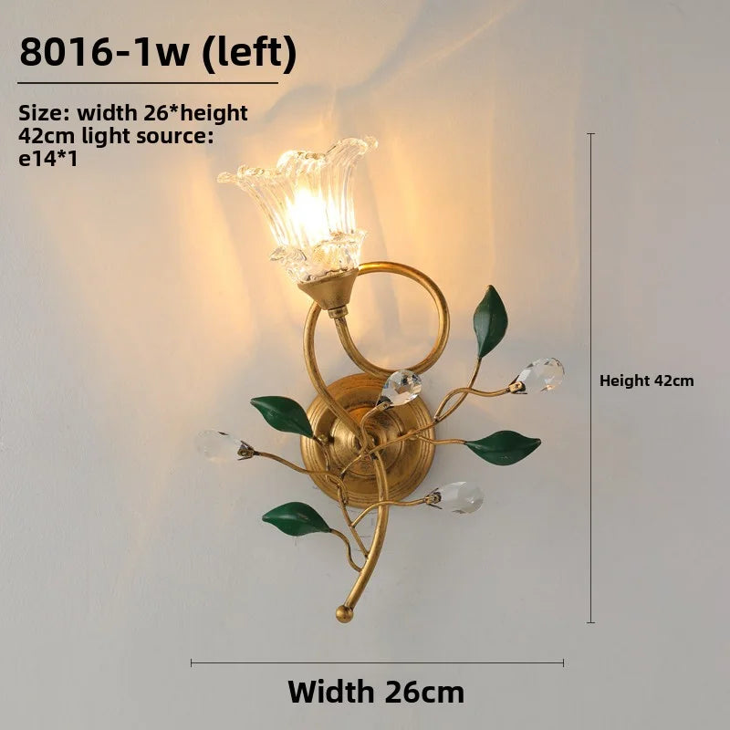 Bedroom Bedside Wall Lamp Nordic Minimalist Luxury Creative - Living Room TV Background Wall Lamp Staircase Retro Art Wall Lamp