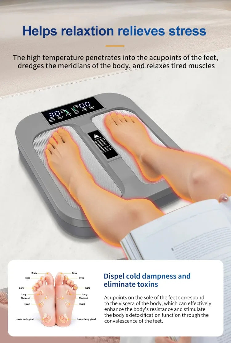 Tera Hertz Frequency Therapy Device Terahertz Cell Energy Instrument Heating Therapy Foot Massage Health Care Rehabilitation New