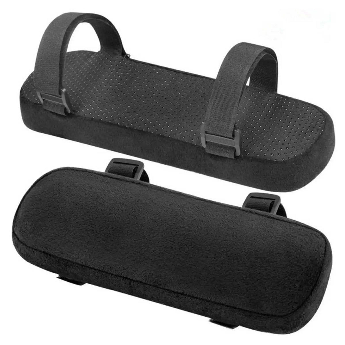 2/6Pcs Office Chair Arm Pads,Soft PU Sponge Arm Rest for Desk Chair Gaming Chair,Arm Rest Cover Elbow Support,Removable Cleaning