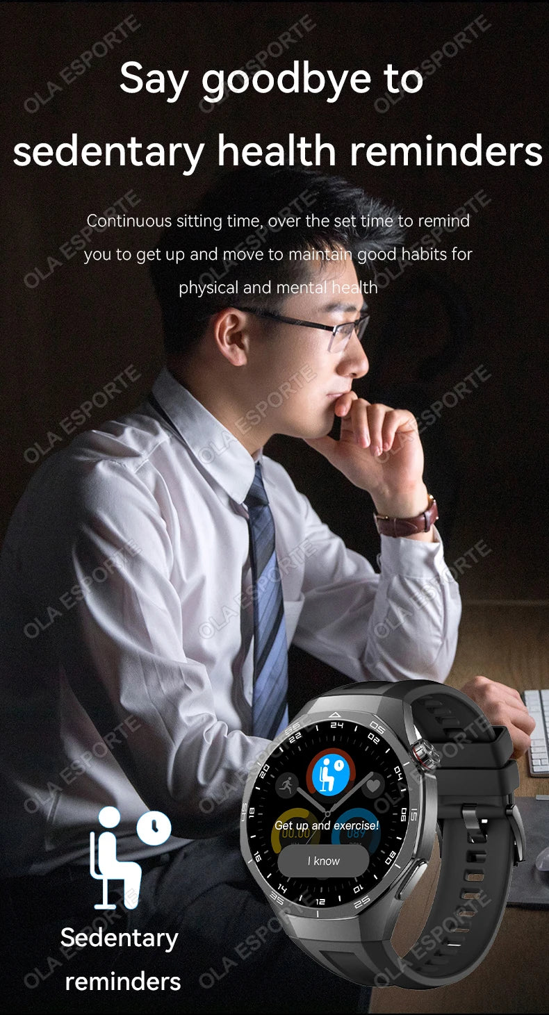 2026 Watch 5 Pro GPS Track Smart Watch Men 360*360 AMOLED Screen NFC Bluetooth Call Waterproof Health Monitor Man Smartwatch Hw1
