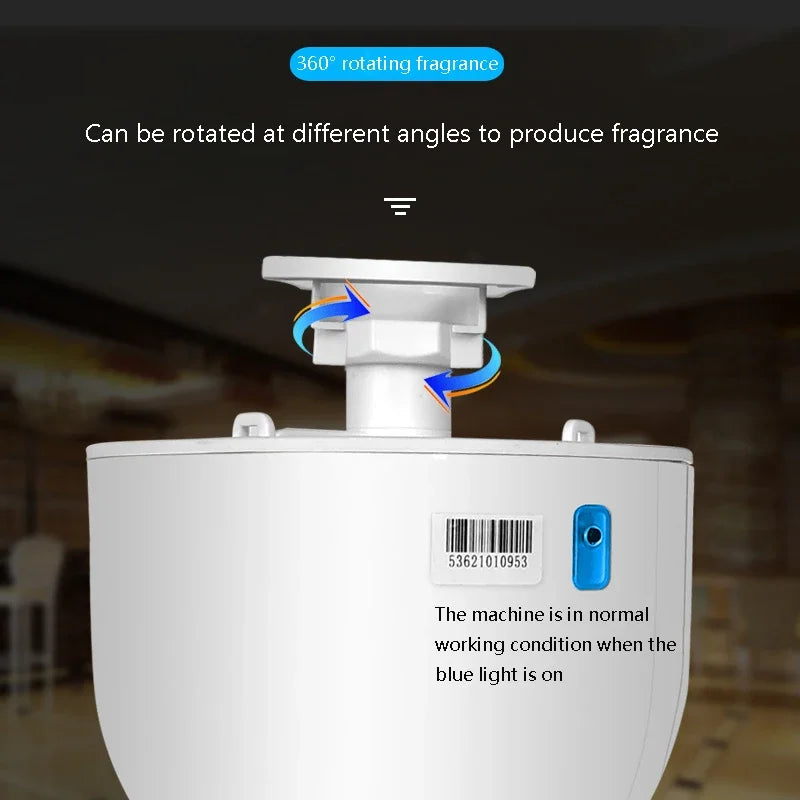 500m³ Room Fragrance Diffuser Essential Oil Aroma Diffuser For Ceiling Home Scent Device Aromatherapy Machine Smart APP Control