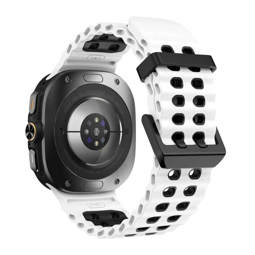 Ocean Silicone Strap for Samsung Galaxy Watch Ultra 47mm Sports Breathable Bracelet Wristband For Galaxy Watch Ultra 47mm Correa