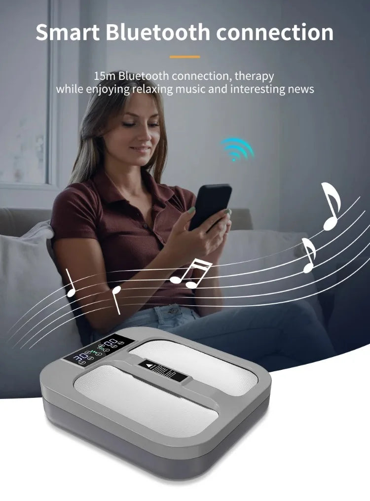 Tera Hertz Frequency Therapy Device Terahertz Cell Energy Instrument Heating Therapy Foot Massage Health Care Rehabilitation New