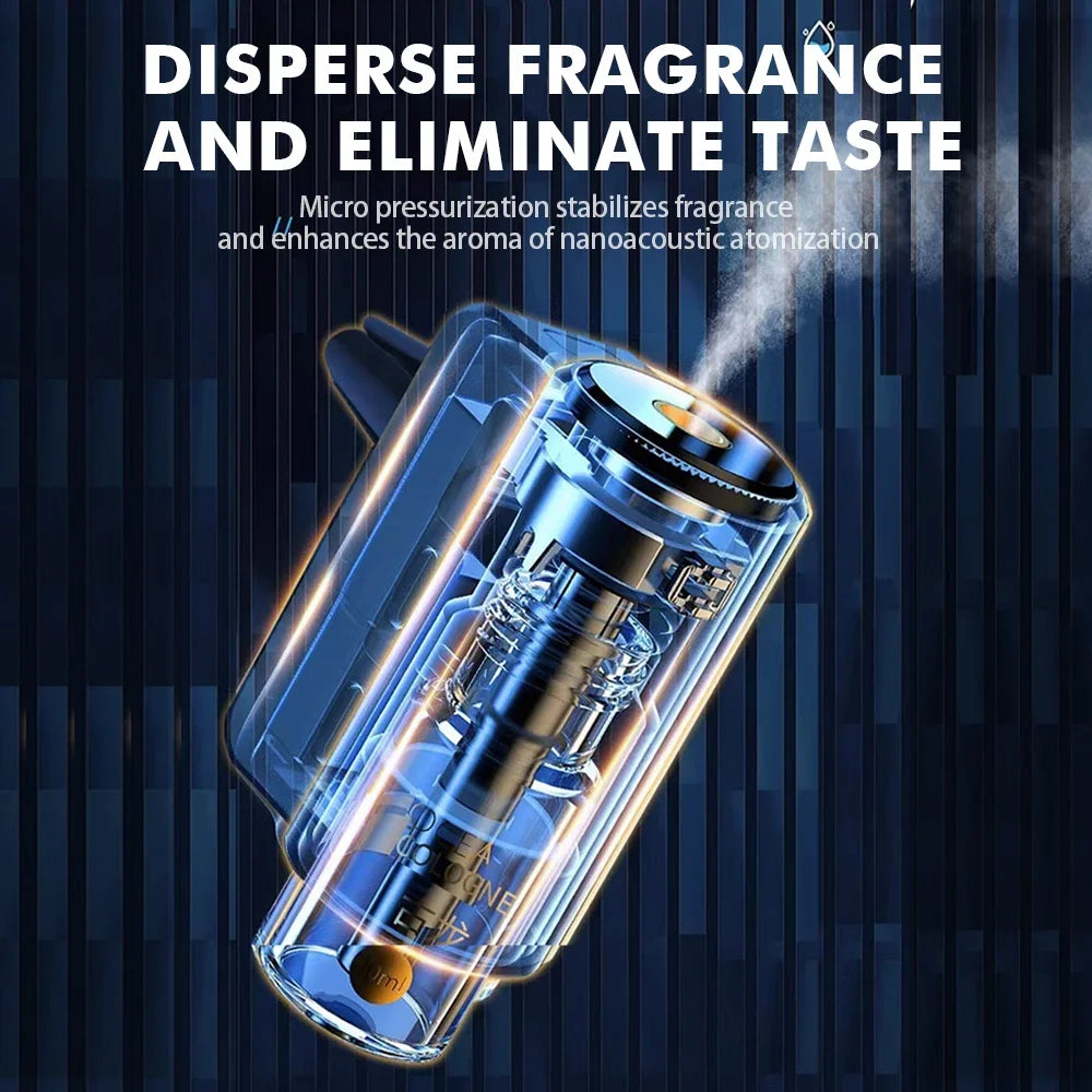 CarAir Diffuser Aroma  Intelligent Perfume Car Air Vent Humidifier Mist Aromatherapy Air Freshener Removing Odors Car Accessorie