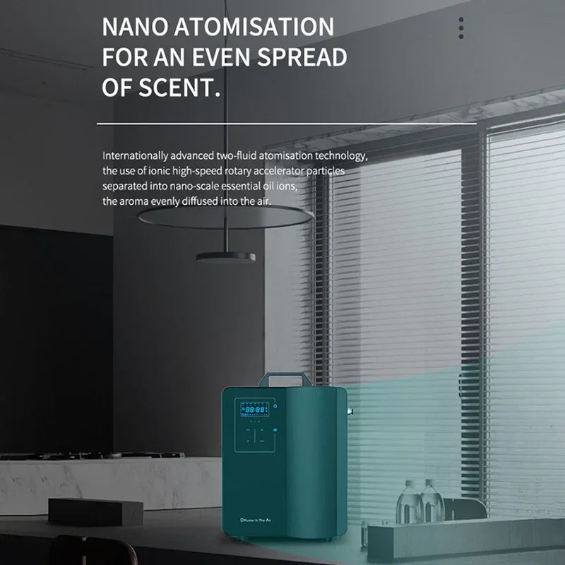 NAMSTE Hotel Home Scenting Device 10000m³ Commercial Electric Aromatic Diffuser Dual nozzles Aromatherapy Atomizer Aroma Burner