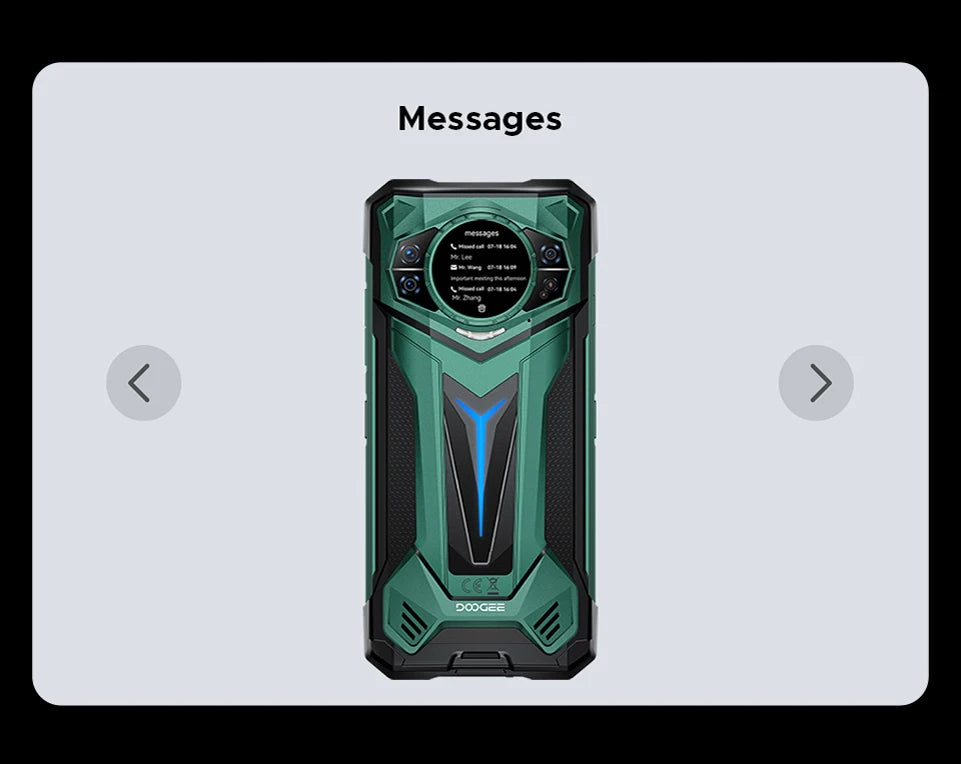 World Premiere DOOGEE S200 Ultra Rugged Phone 48GB+1TB Dimensity 7400 6.72” FHD+120Hz Screen 11000mAh Battery 66W NFC Smartphone