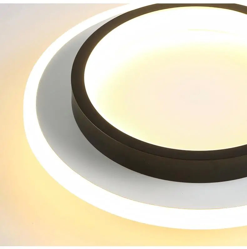 MARPOU Modern LED Ceiling Lamp 3 Color Temperature Baked Enamel Hallway Lamps Balcony Lights Bedroom Living Room 90V-260V