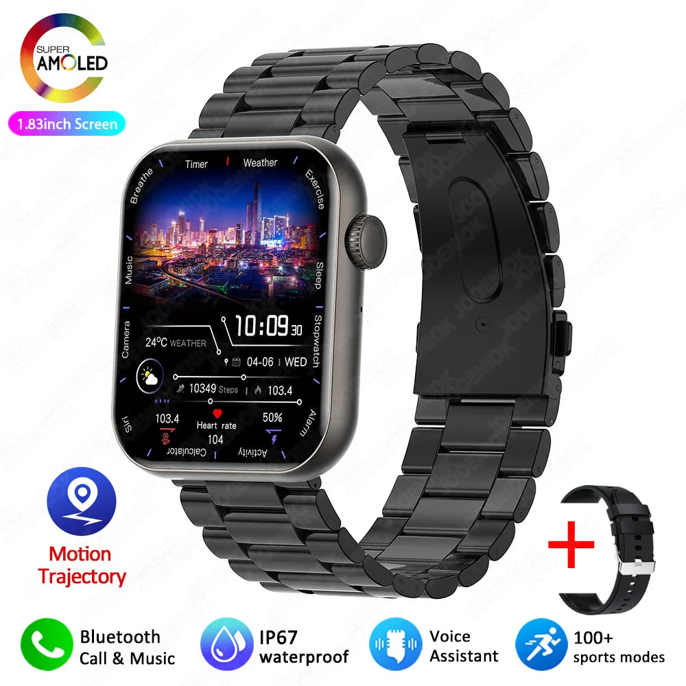 2026 New Popular Smartwatch Full Touch Screen Bluetooth Call Heart Rate IP68 Waterproof Watches Sports Bracelet SmartWatch Women
