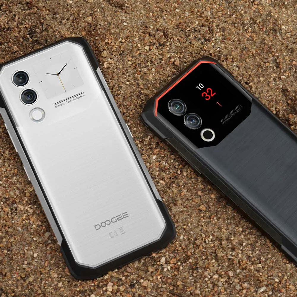 DOOGEE Blade10 Max Rugged Phone 6.56" 90Hz IPS Display 10300mAh Battery Phone 8GB 256GB 1.54" Rear Display 50MP AI Main Camera