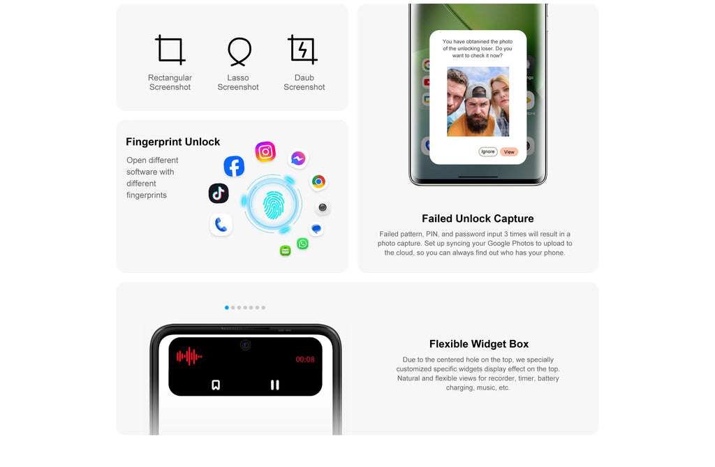 [World Premiere] FOSSiBOT S3 PRO Smartphone 6.67" AMOLED Display Android 14 Up to 20+128GB Mobile 8+64MP CAM NFC Cell Phone