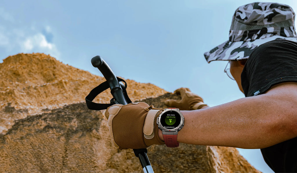 VWAR T-Rex 3 Pro Ultra Dual-Band GPS Military Smart Watch 48mm 10ATM Water-Resistant Compass Altimeter Smartwatch Men