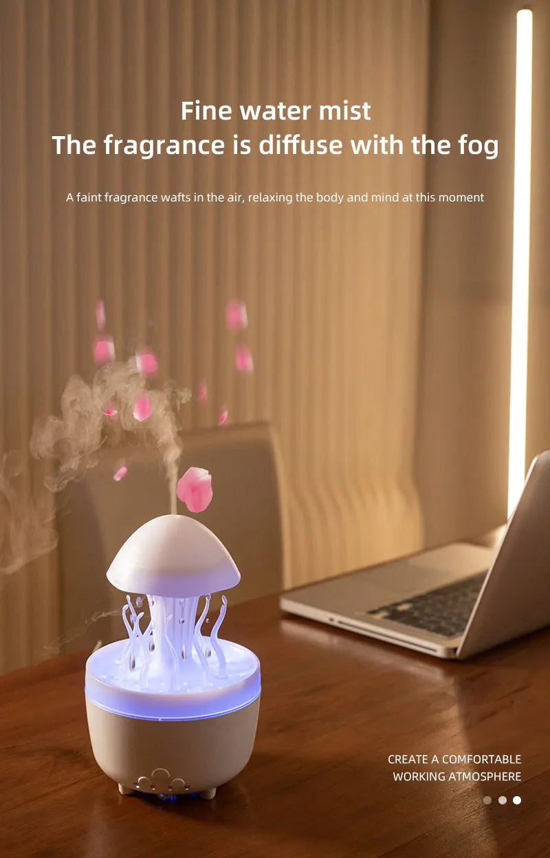 Aromatherapy Essential Oil Diffuser with Timer Cool Mist Humidifier for Large Room, Home, Baby Bedroom,7 Colors Lights Changing