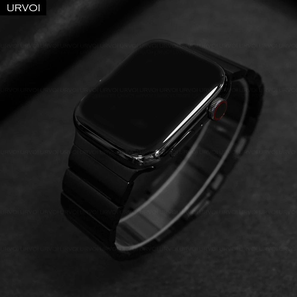 URVOI Titanium Band for Apple Watch Ultra 3 2 Series 11 10 9 8 7 6 SE strap for iWatch Magnet Closure wristband 46 49mm