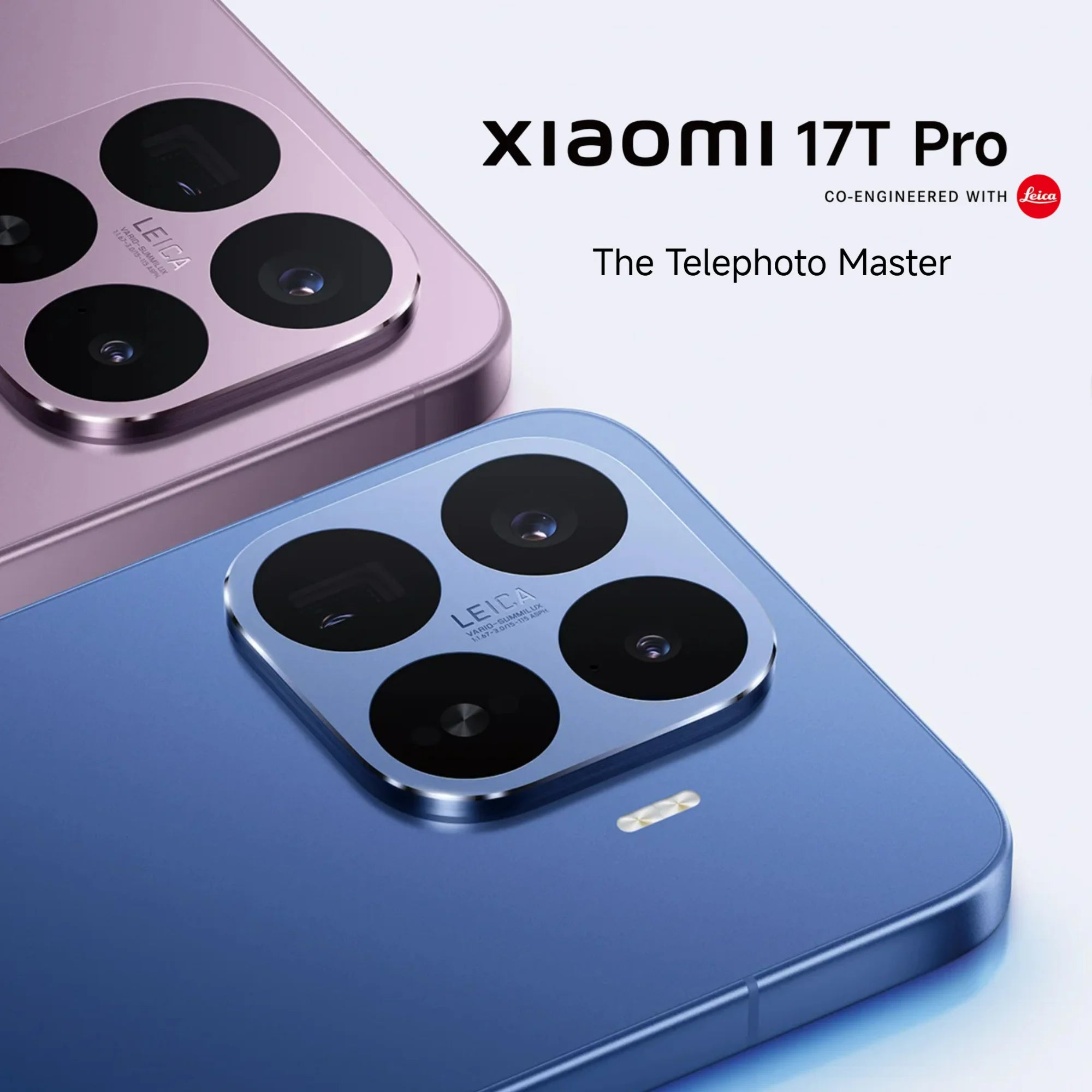 Xiaomi 17T Pro 5G, 12+256GB Global Version, 6.83" 144Hz 1.5K AMOLED Display 50MP MediaTek Dimensity 9500 7000mAh 100W Wired 50W Wireless Dual eSIM NFC