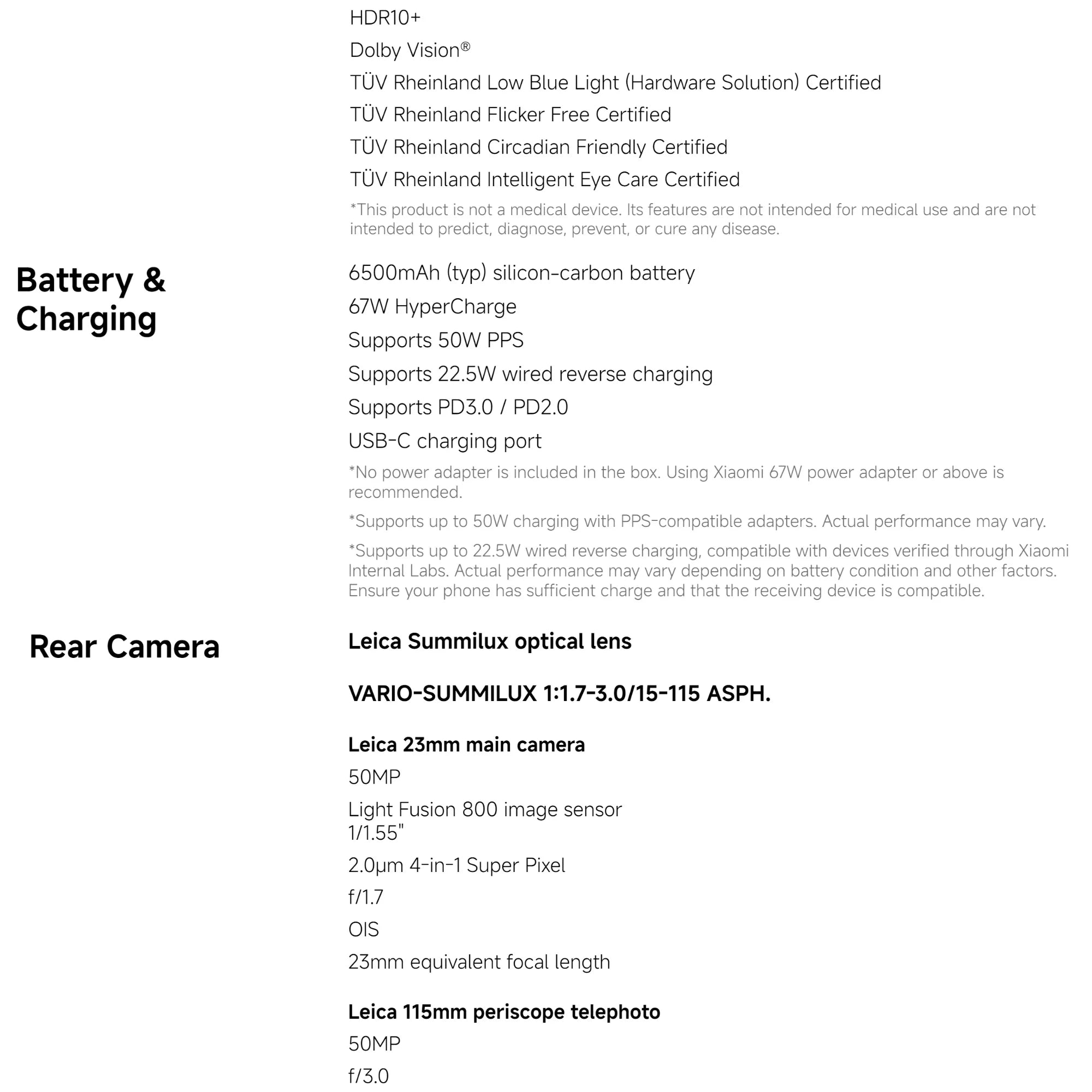 Xiaomi 17T 5G, 12+512GB Global Version, 6.59" 120Hz 1.5K AMOLED Display MediaTek Dimensity 8500-Ultra 6500mAh 67W 50MP Dual eSIM NFC