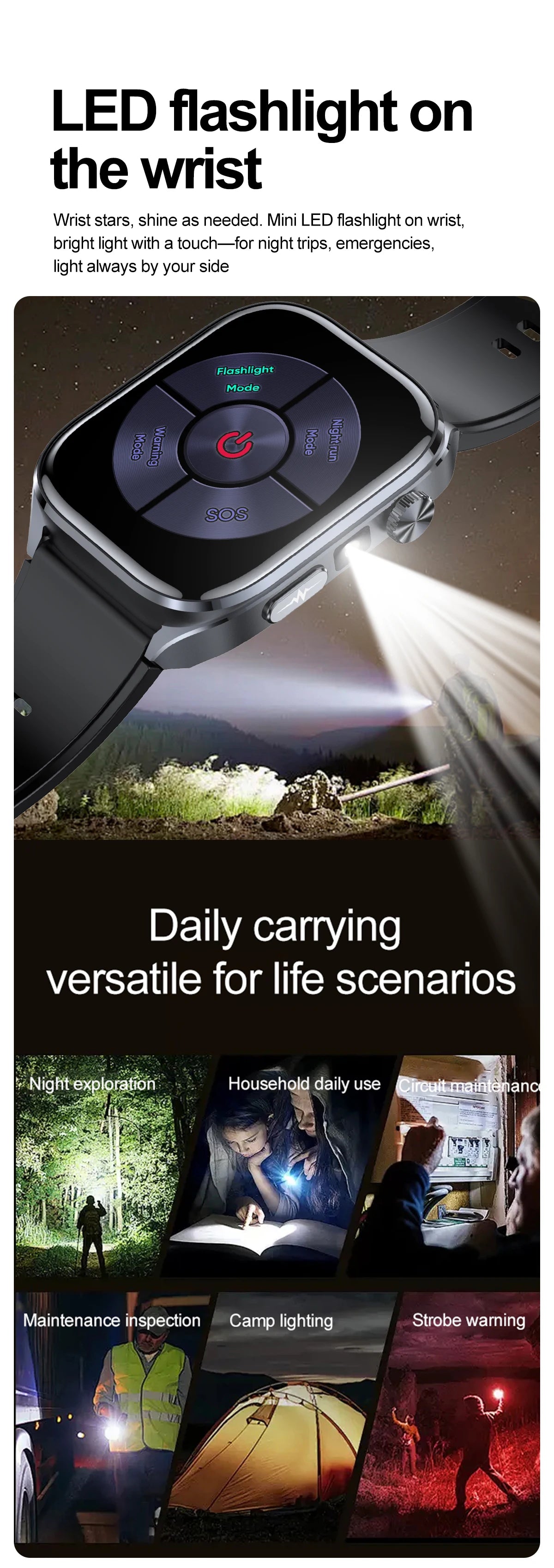 2026New Accurate Diagnosis Smart Watch ECG Blood Oxygen BP Uric Acid Lipids HD AMOLED Screen BT Call Health Smartwatch Men Women