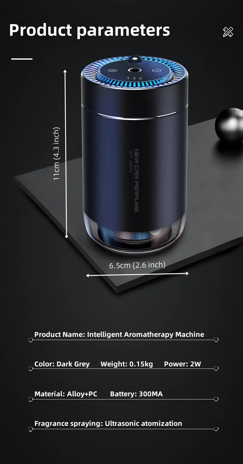 New Car Starry Sky Light Intelligent Aromatherapy Machine Starry Sky Top Humidifier for Light Fragrance and Odor Removal