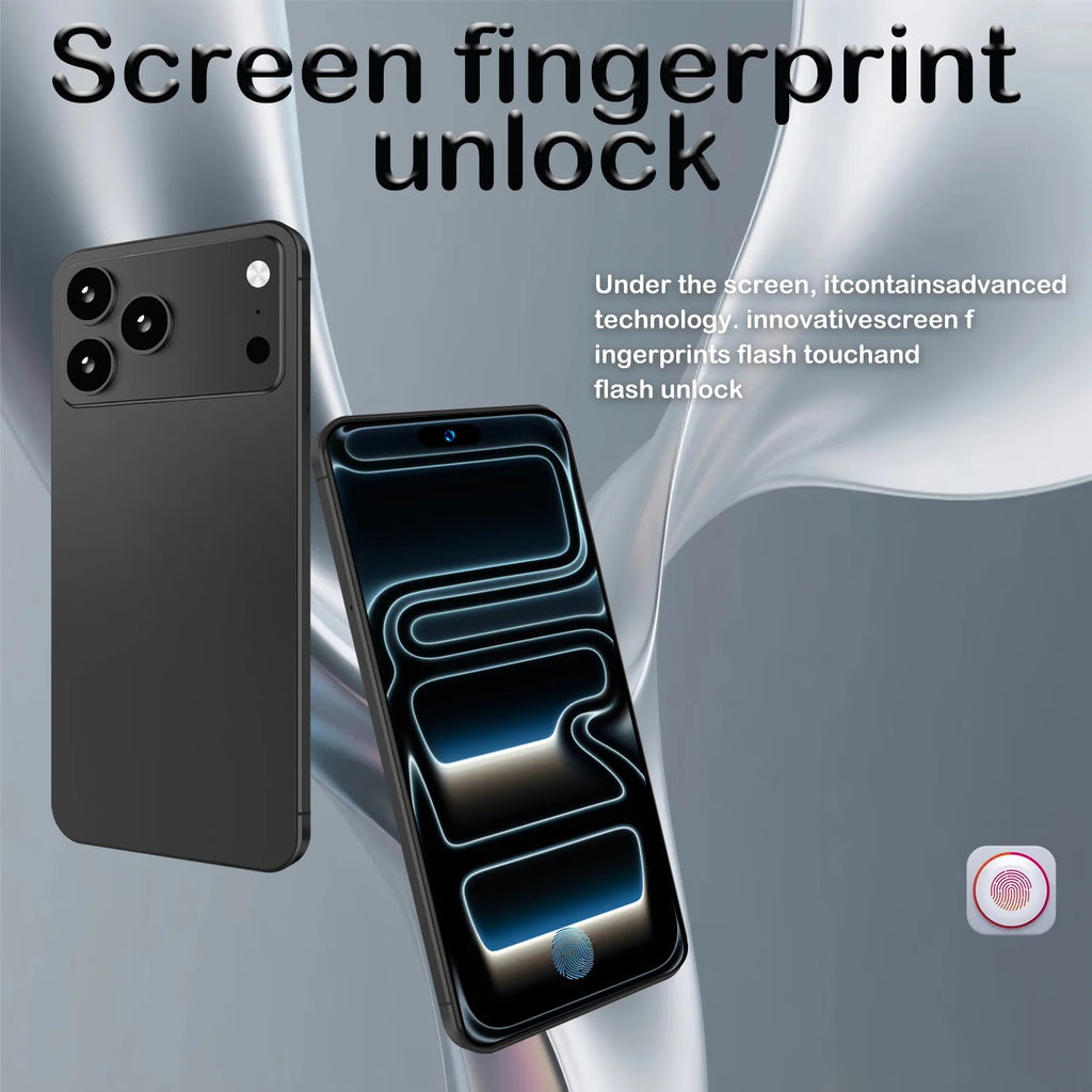 2026 Hot High Quality i17 Promax original intelligent 4G 5G dual card dual standby system global version 8000mAh battery Arrival