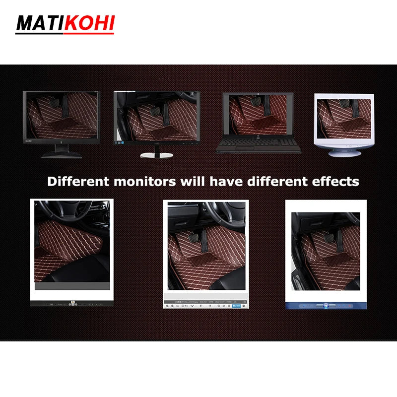 MATIKOHI Custom Car Floor Mats For Ford Ecosport Auto Carpets Foot Coche Accessorie