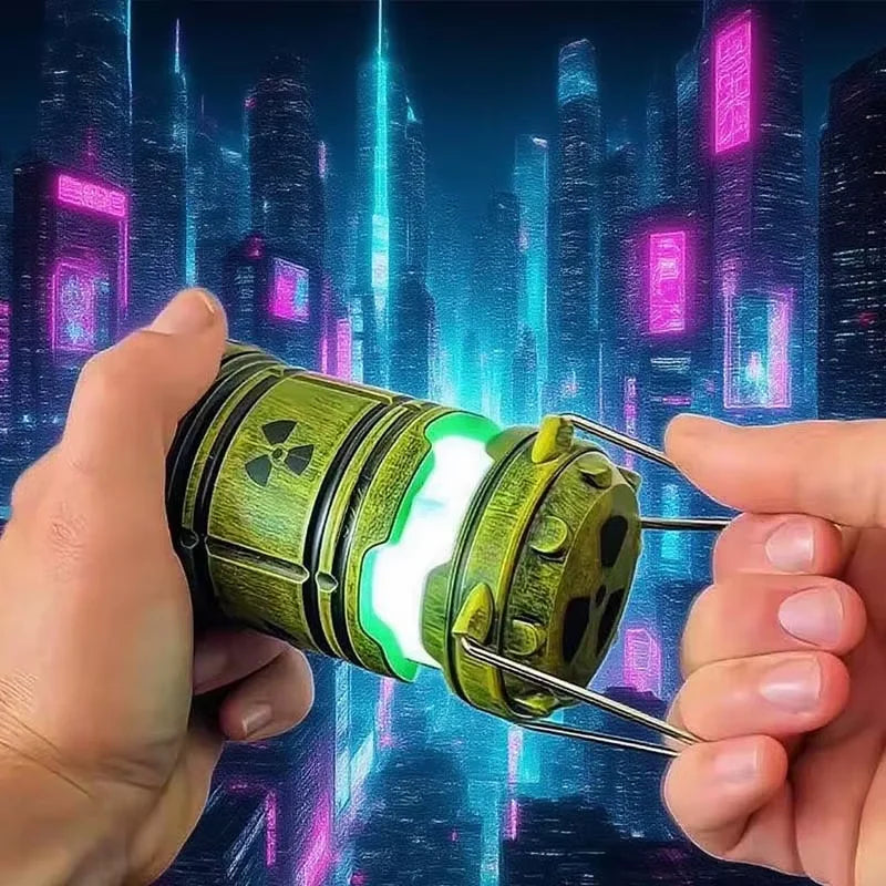Mini Nuclear Reactor Night Light for Lantern Gift Novelty Lamp for Couple Quirky Bedroom Decoration Glowing Party Prop